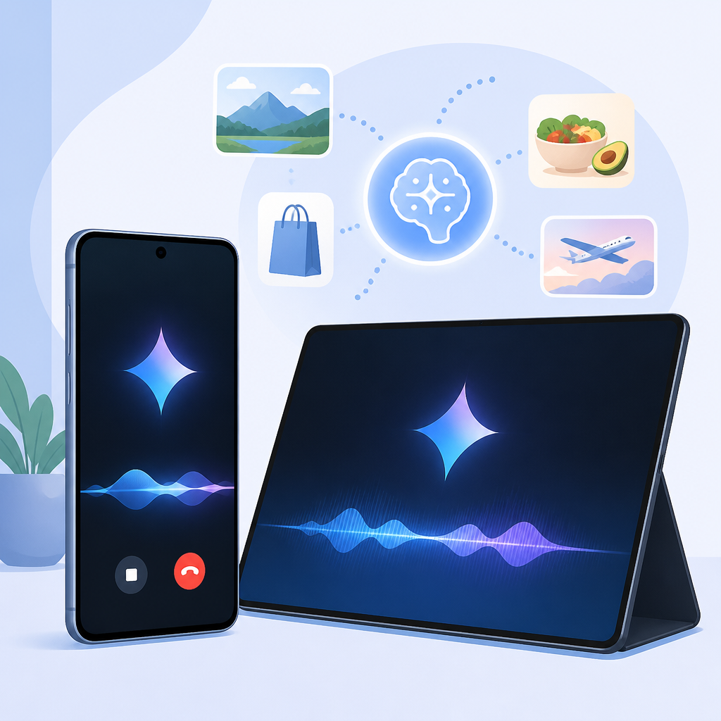 Gemini Live adds Memory on Galaxy phones and tablets