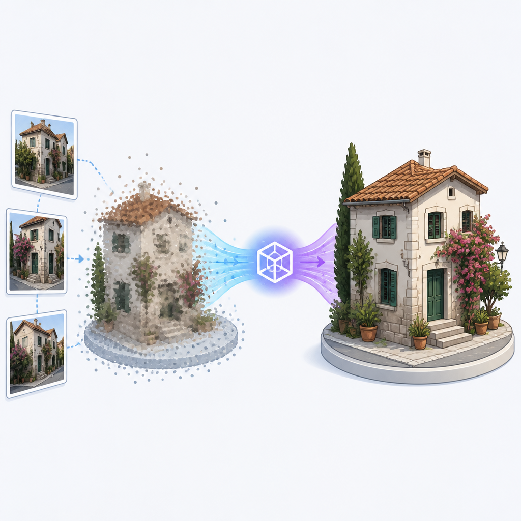 FLUX3D fixes 3DGS detail loss from images