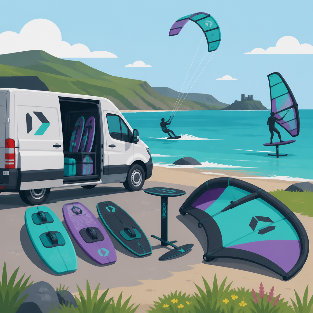 Worthing Watersports brings Duotone demo gear to Wales