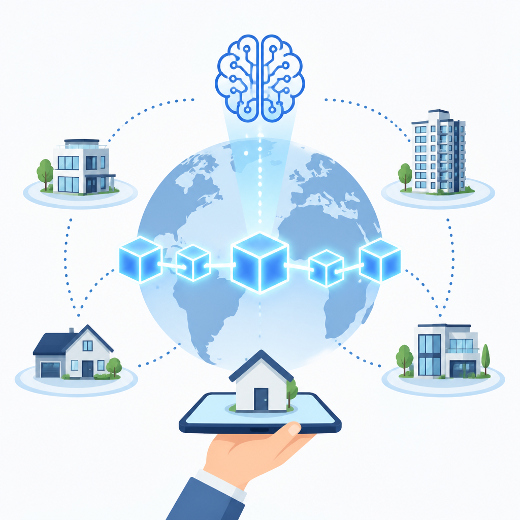 AI blockchain is opening cross-border property access