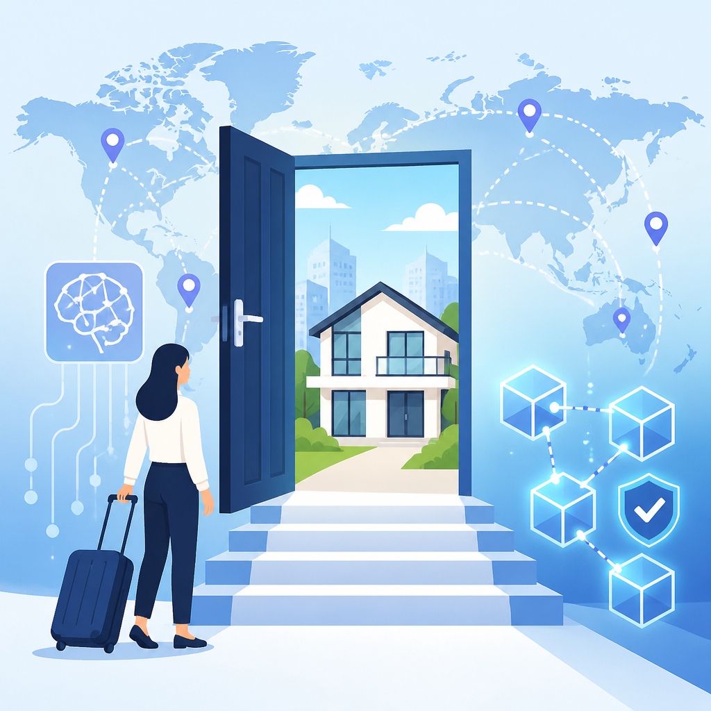 AI 區塊鏈正在打開跨境買房門檻