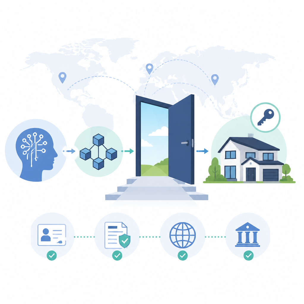 AI 區塊鏈正在打開跨境買房門檻