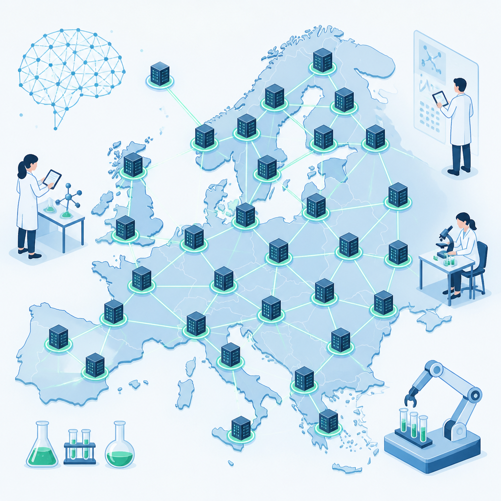 35 NVIDIA AI supercomputers turn Europe into a lab