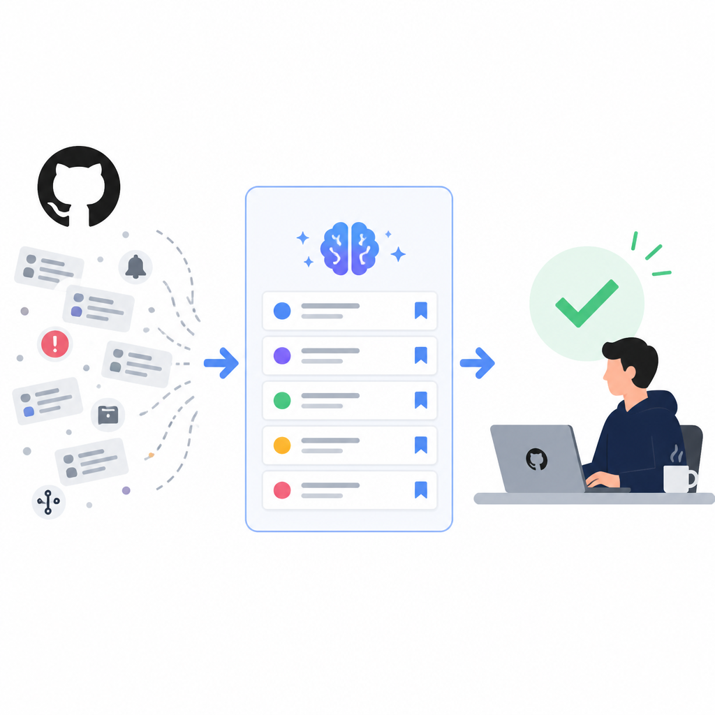 GitHub’s AI news lists that save daily triage