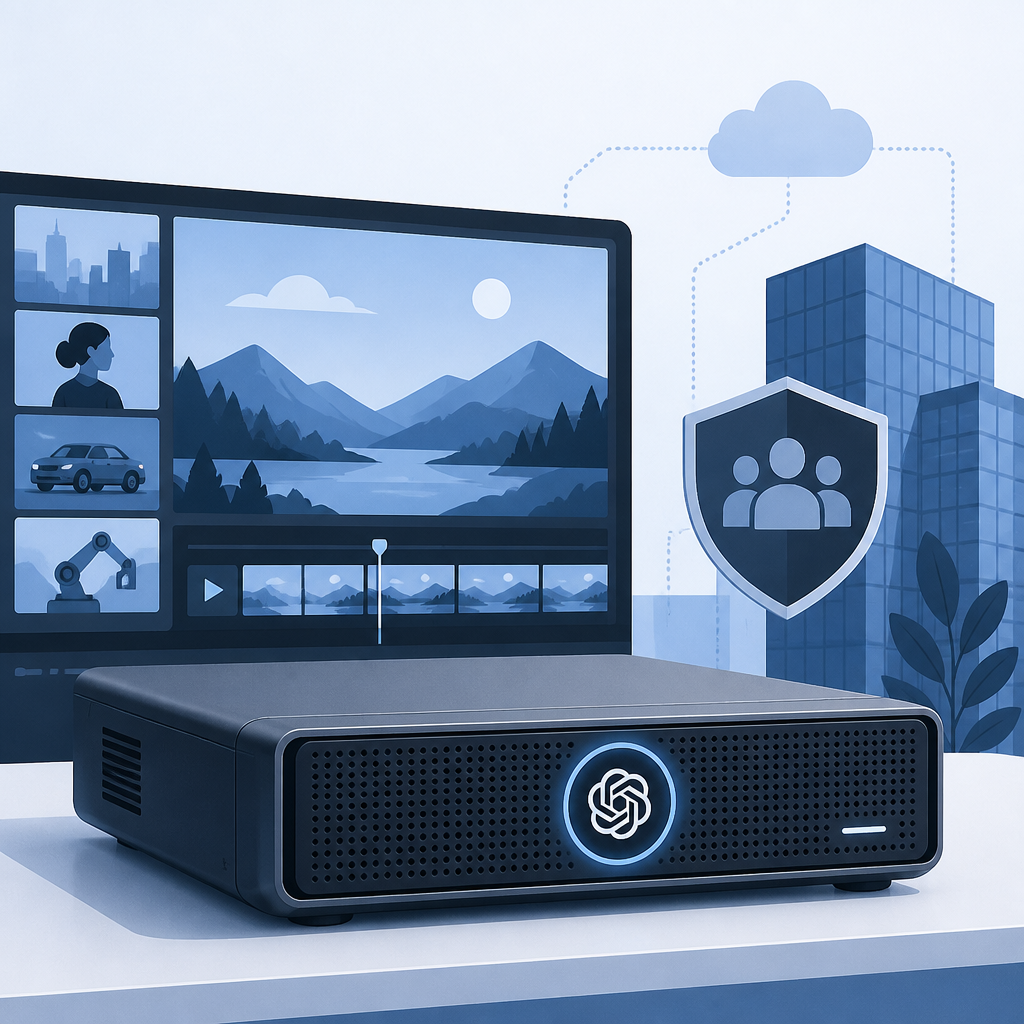 OpenAI’s Sora hardware targets enterprise video