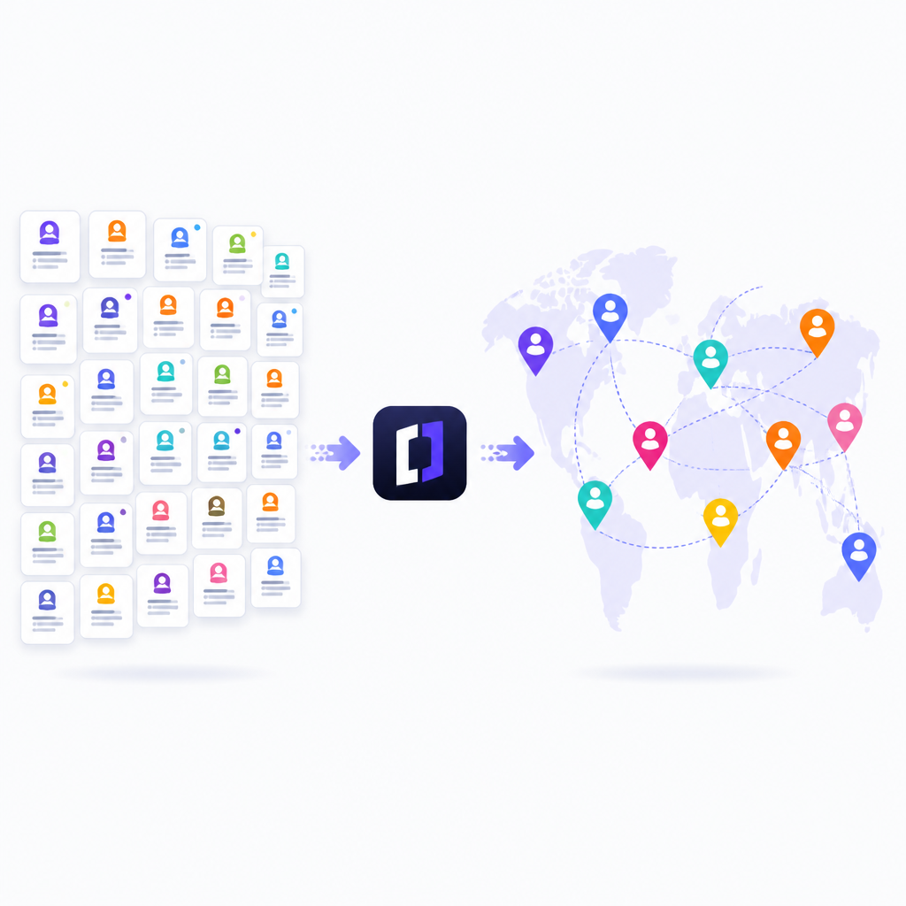 CryptoJobsList turns 353 remote roles into a job map