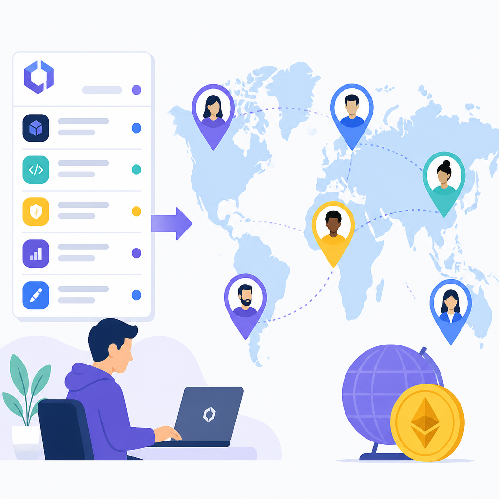 CryptoJobsList 讓遠端職缺變成地圖