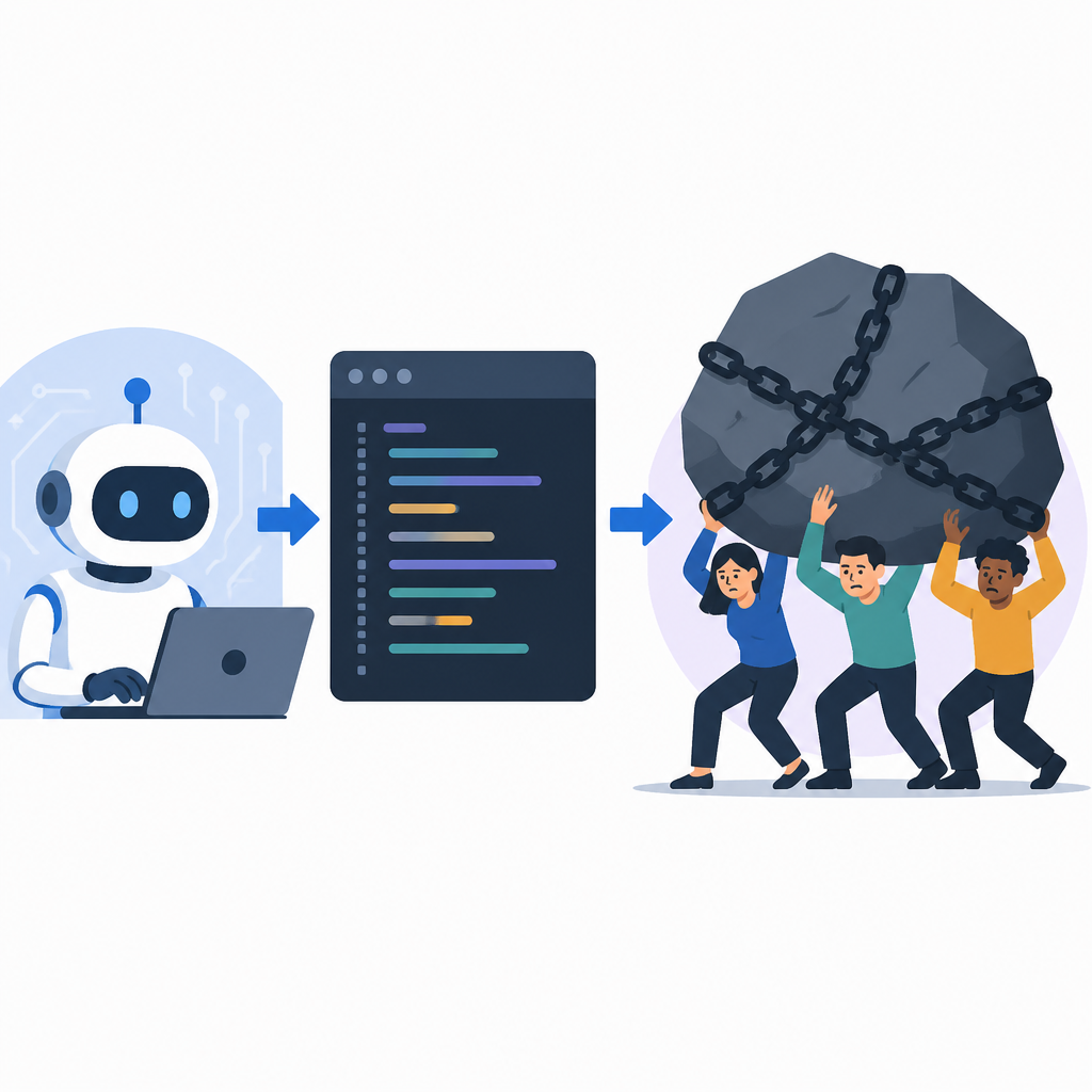 AI writes code, but teams still own the debt