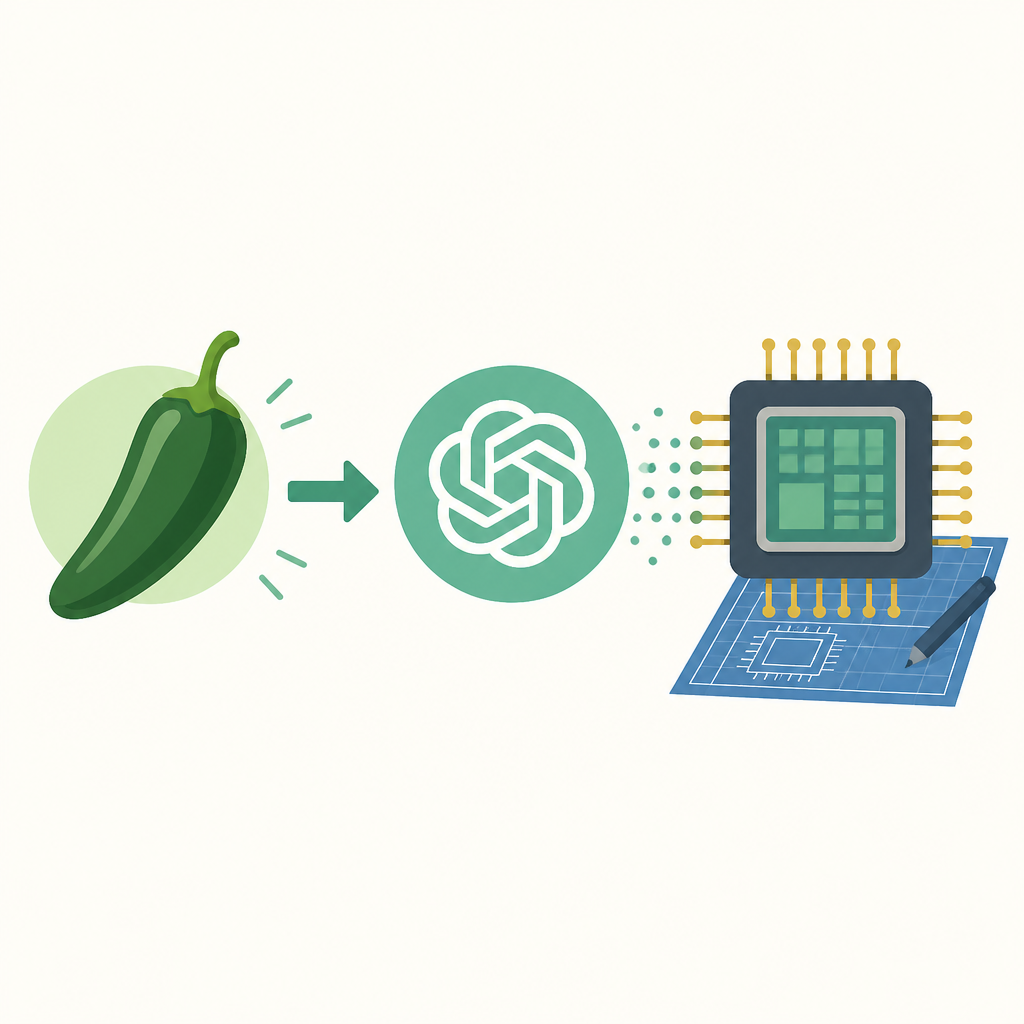 Jalapeño turns OpenAI into a chip designer