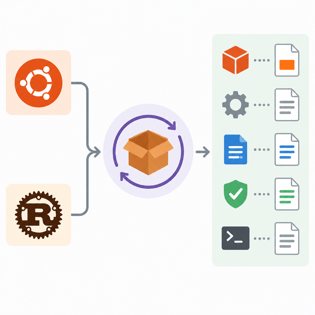Ubuntu Rust 套件更新產物清單