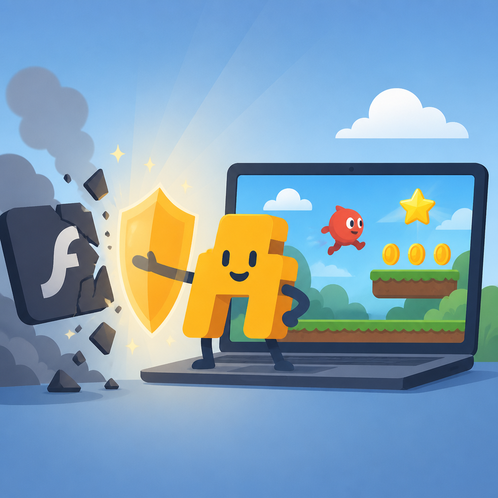 Ruffle keeps Flash games playable after Flash died