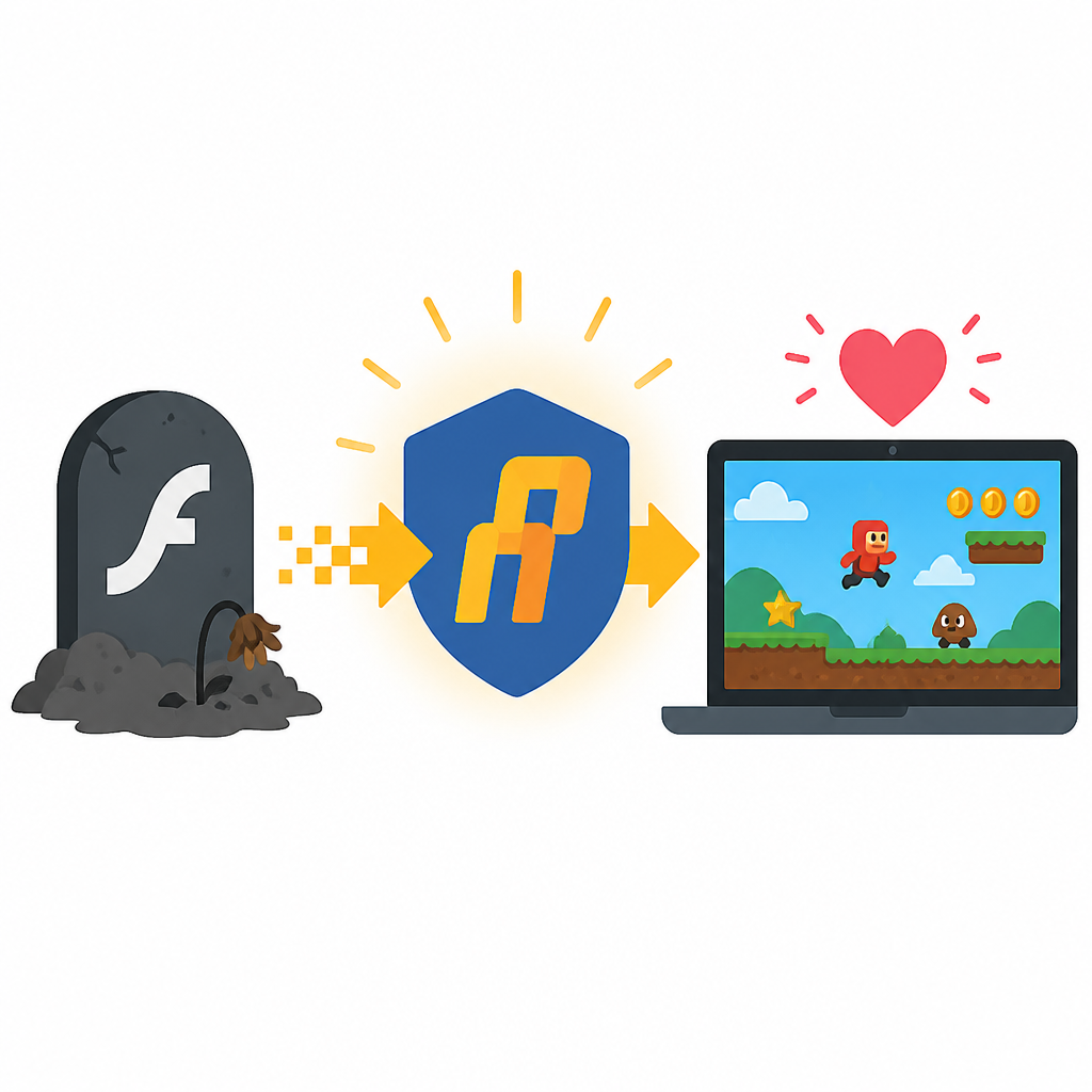 Ruffle keeps Flash games playable after Flash died