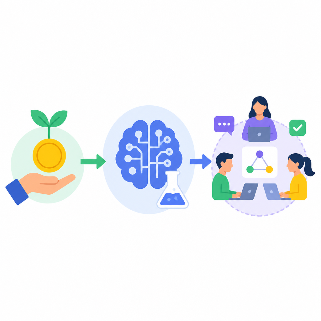 Microsoft funds AI research on team collaboration