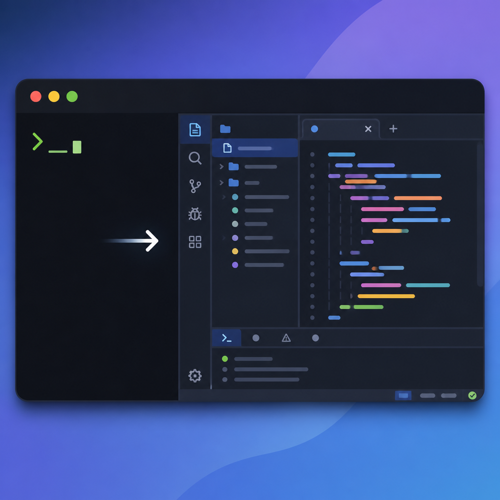 omp brings IDE-grade coding to the terminal