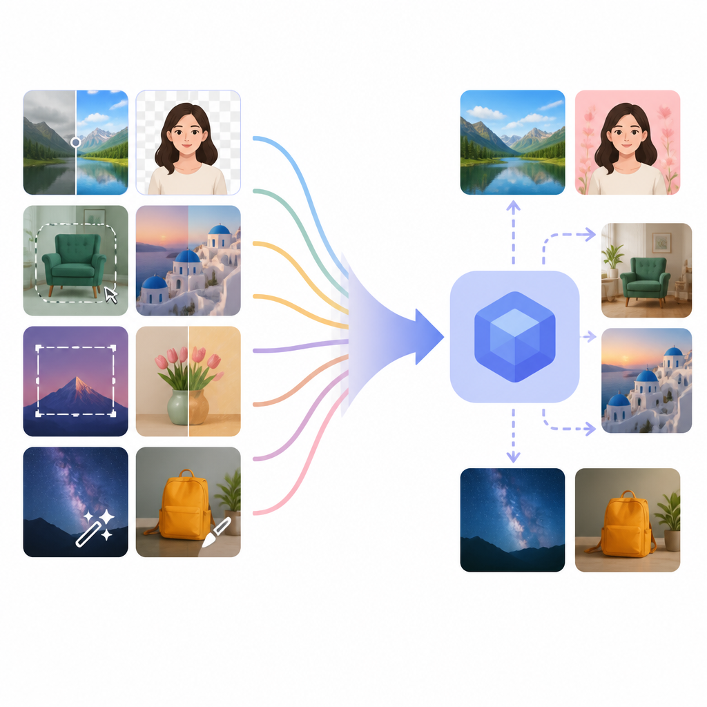 DanceOPD distills image-editing skills into one model