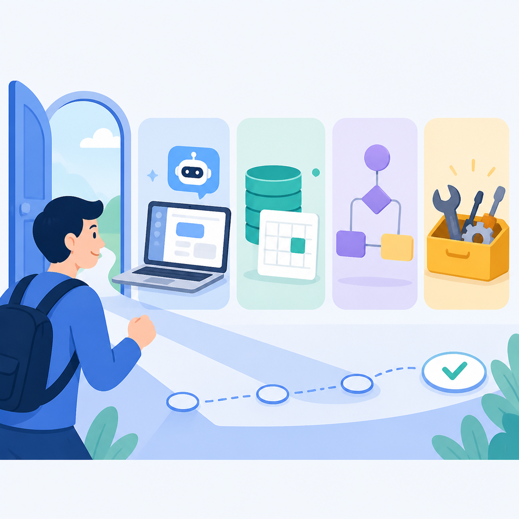 AI入行四件套，把门槛降到能上手