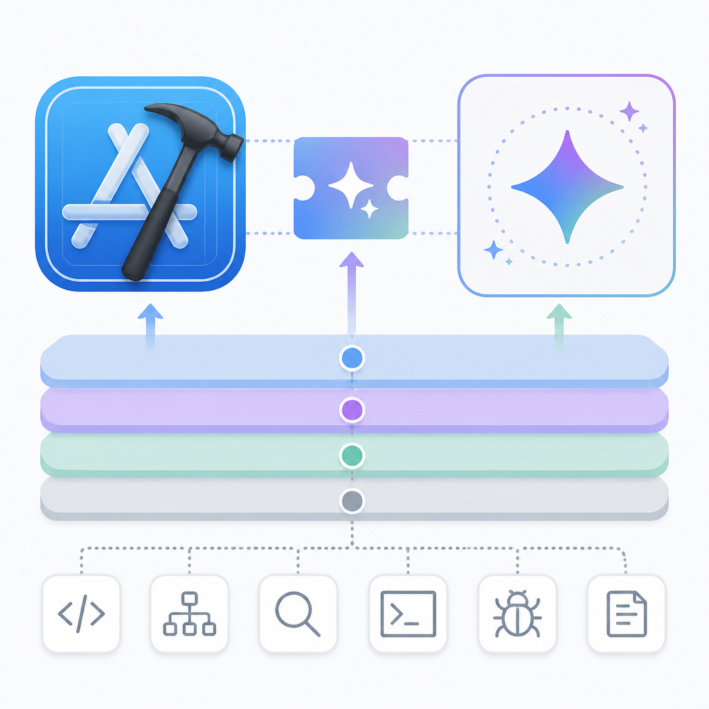 Xcode 26.6 把 Gemini 納入 Apple AI 編碼堆疊