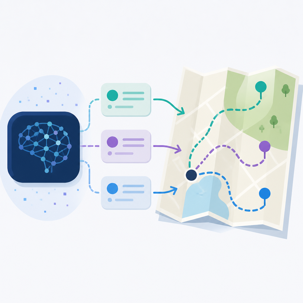 Extracted prompts turn model behavior into a map