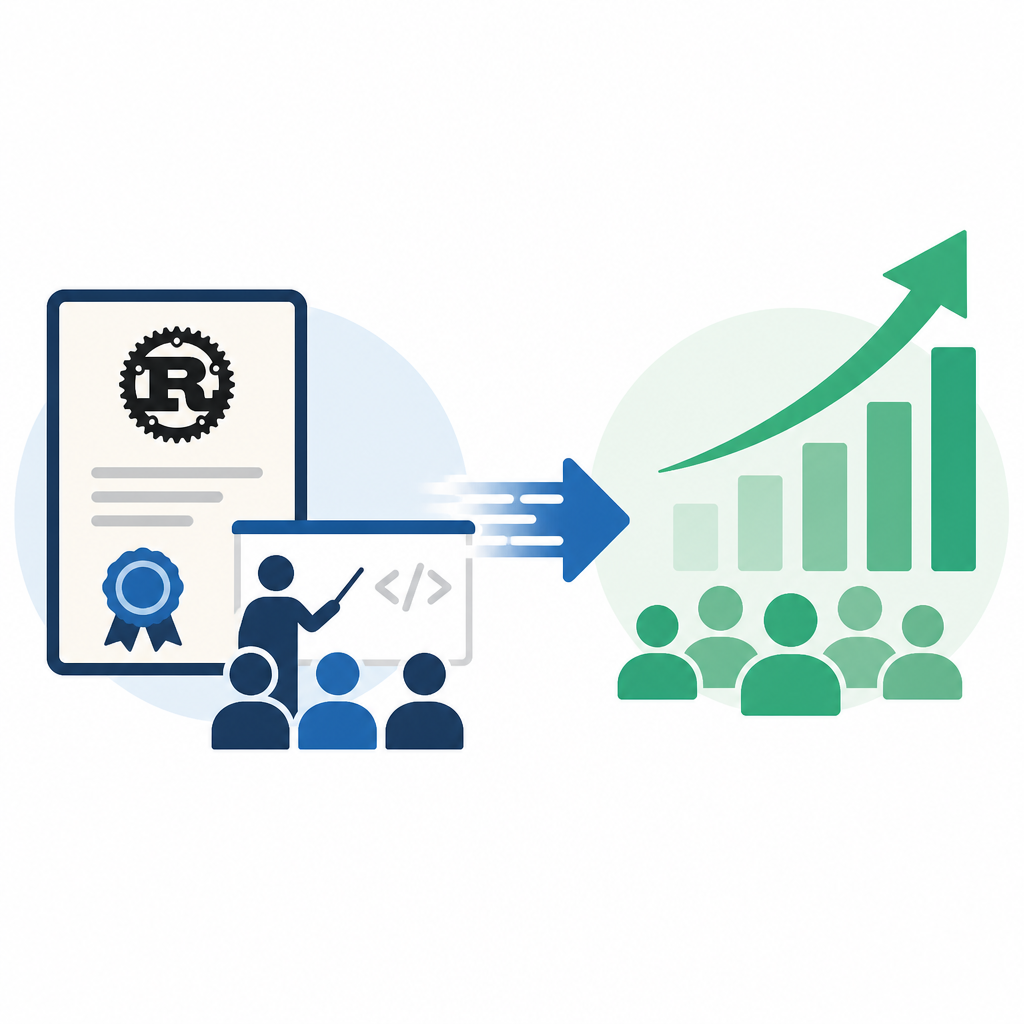 Rust’s official training accreditation will speed adoption