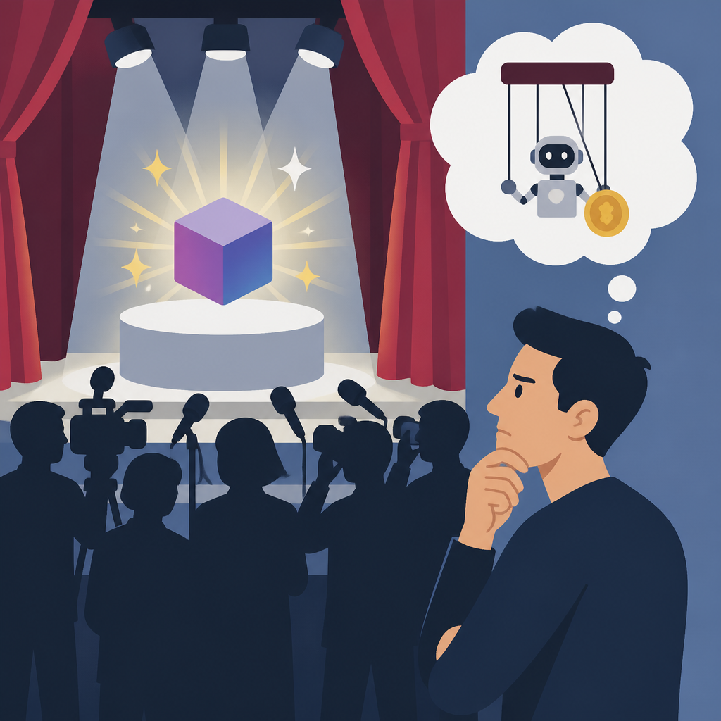 SPCX30B looks like press-release theater, not a real AI-crypto product