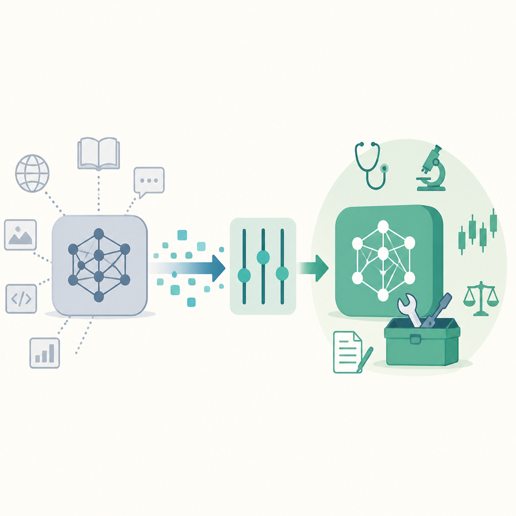 LLM fine-tuning turns generic models into domain tools