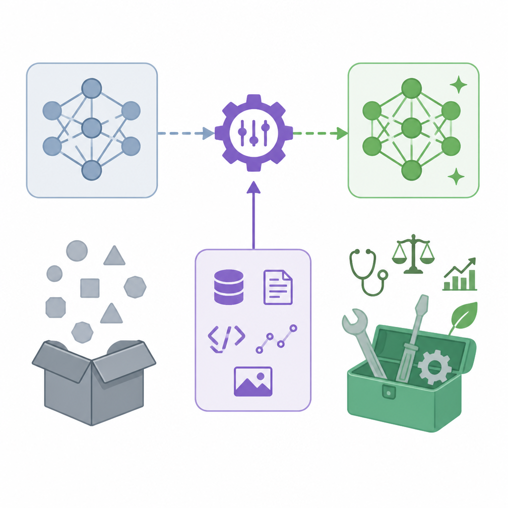 LLM fine-tuning turns generic models into domain tools