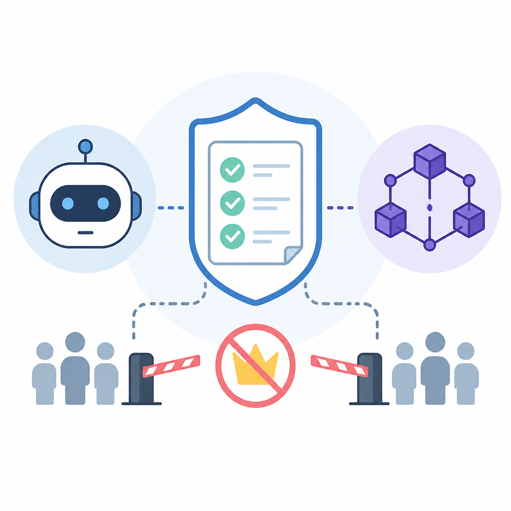 AI 與 Web3 要同一套規則，不要特權門檻