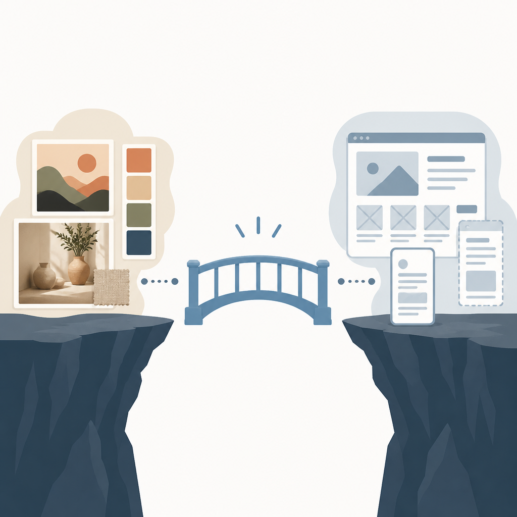 DESIGN.md is the missing bridge from taste to UI scaffolds