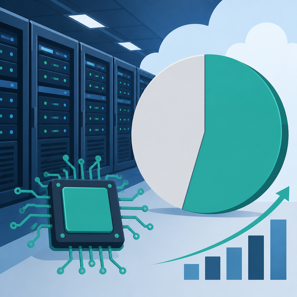 Arm servers top 45% of data center revenue in Q1 2026