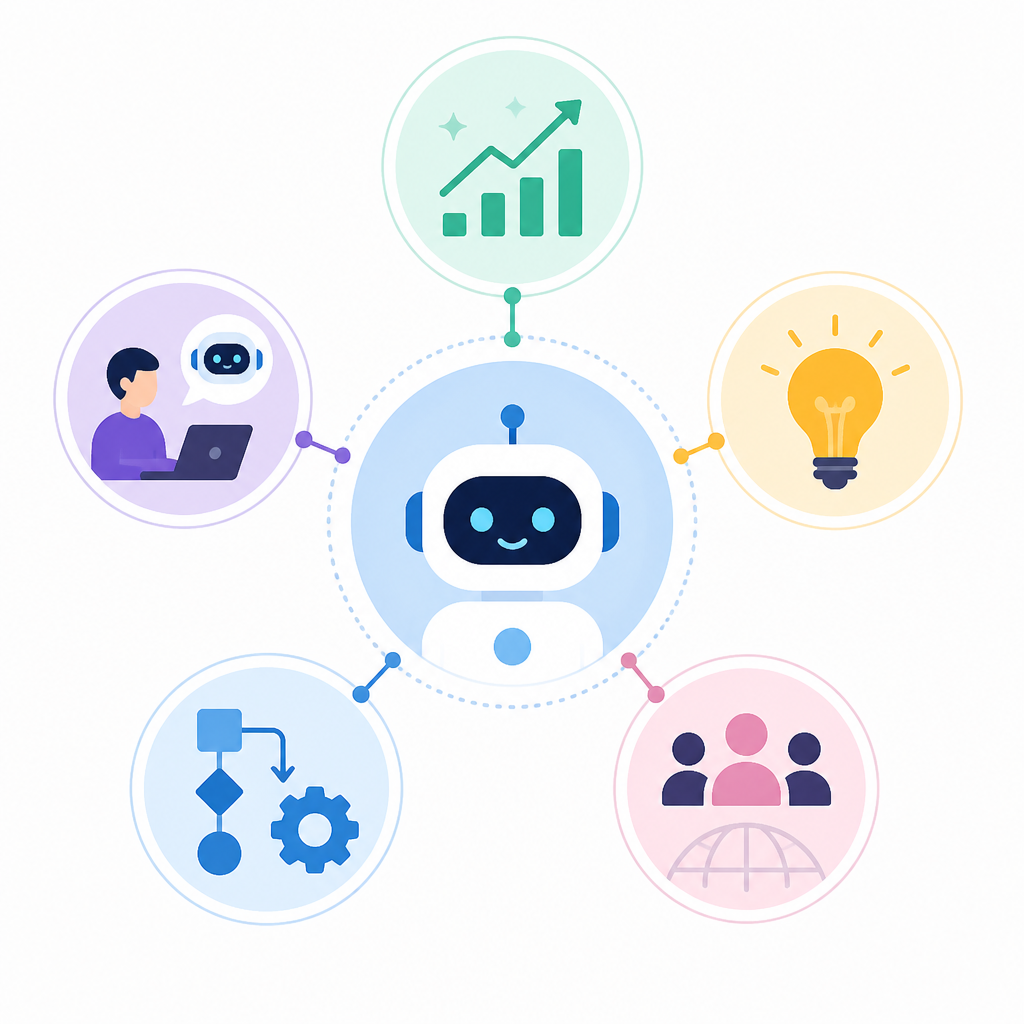 AI agents 正在改變工作的 5 個方向