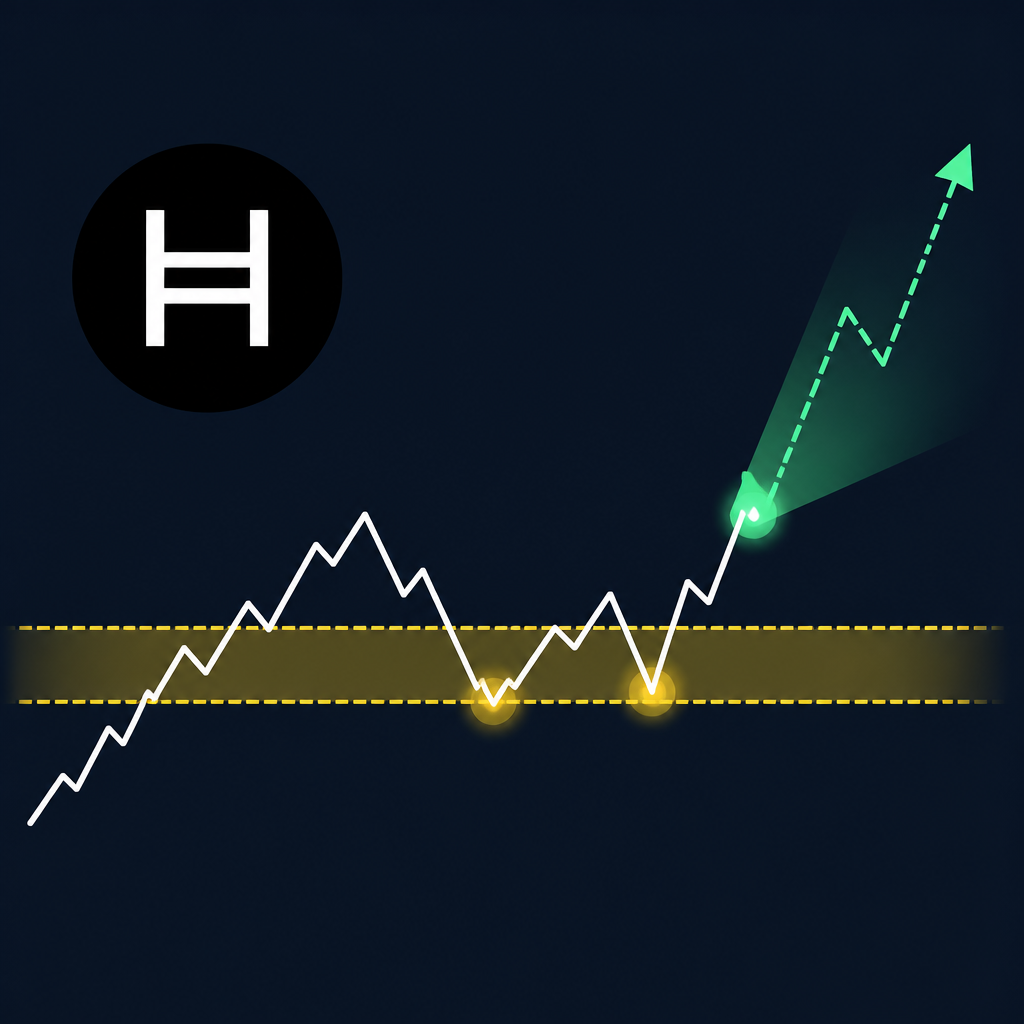 HBAR’s $0.10 zone maps the next breakout