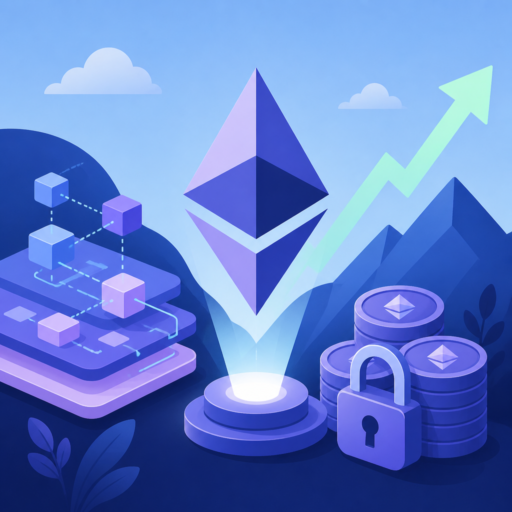 Ethereum Rises on L2 Activity and Staking