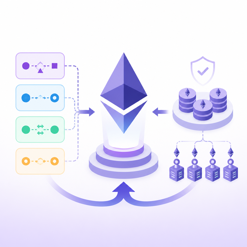 Ethereum 靠 L2 與質押走強