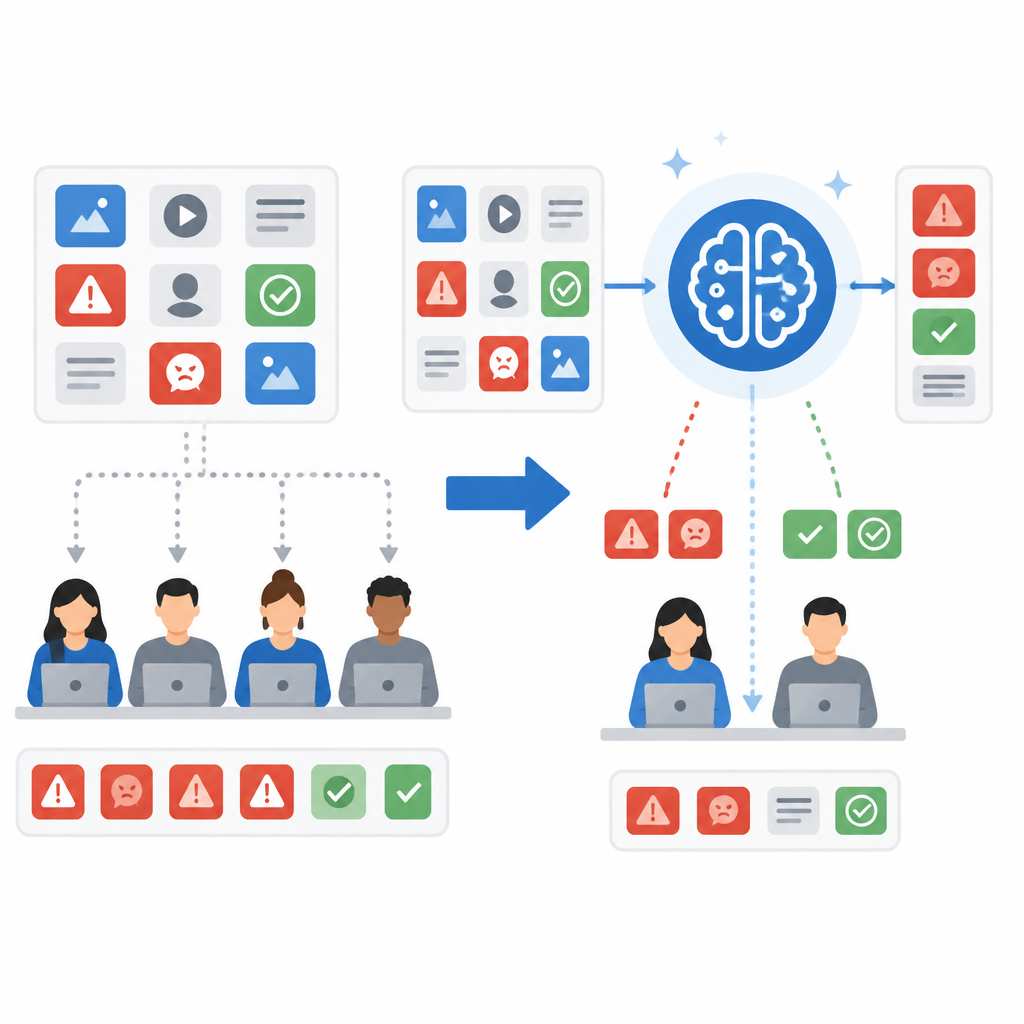 Meta’s AI moderation push cuts human reviews in half