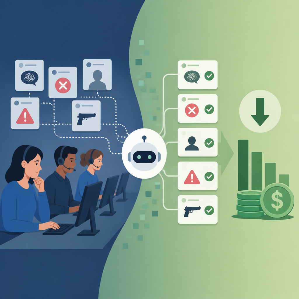 Meta’s moderation shift shows where AI cuts costs