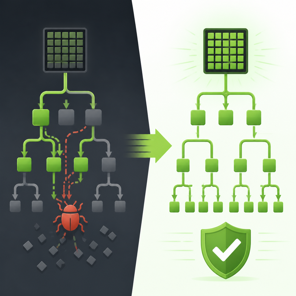 CUDA Toolkit 13.3 fixes a nested-divergence bug