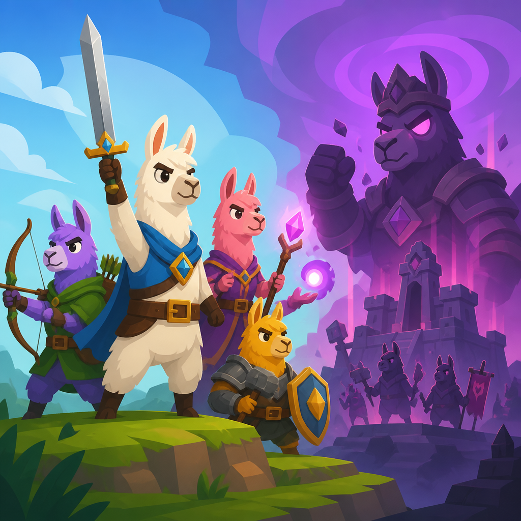 Llama Legends 3.8.0 adds Season 3 heroes and raids