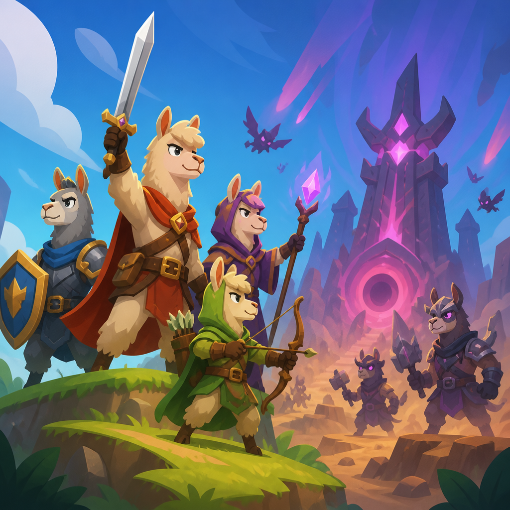 Llama Legends 3.8.0 推出 Season 3 英雄與突襲