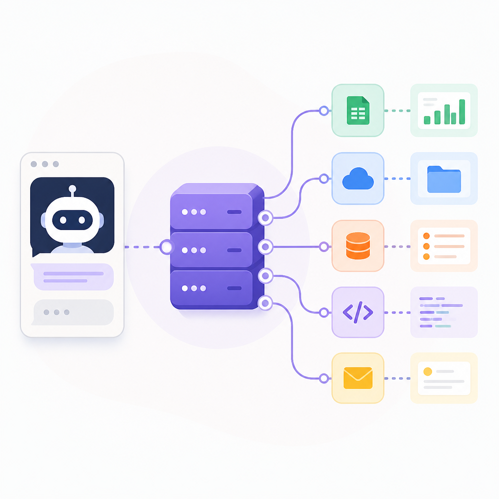 MCP servers turn AI tools into connected workflows