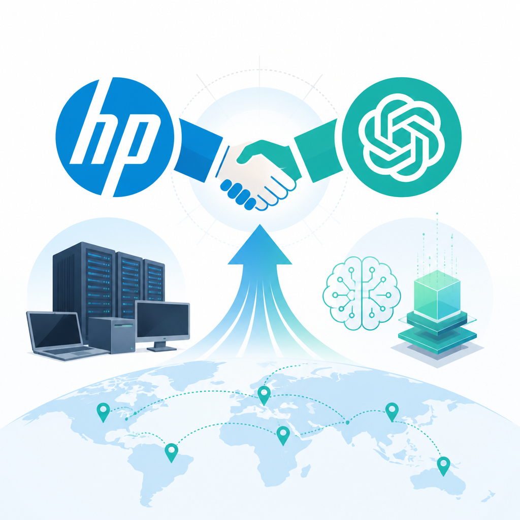 HP 攜手 OpenAI 擴大 Frontier 佈局