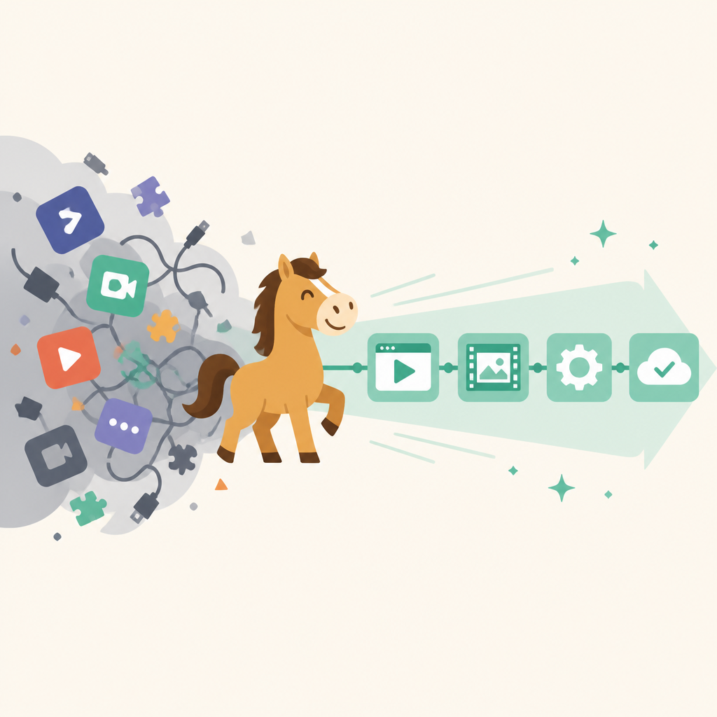 HappyHorse 1.1 turns video API chaos into a workflow
