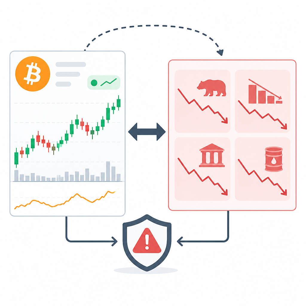 比特幣價格頁面證明，市場仍把 BTC 當風險資產