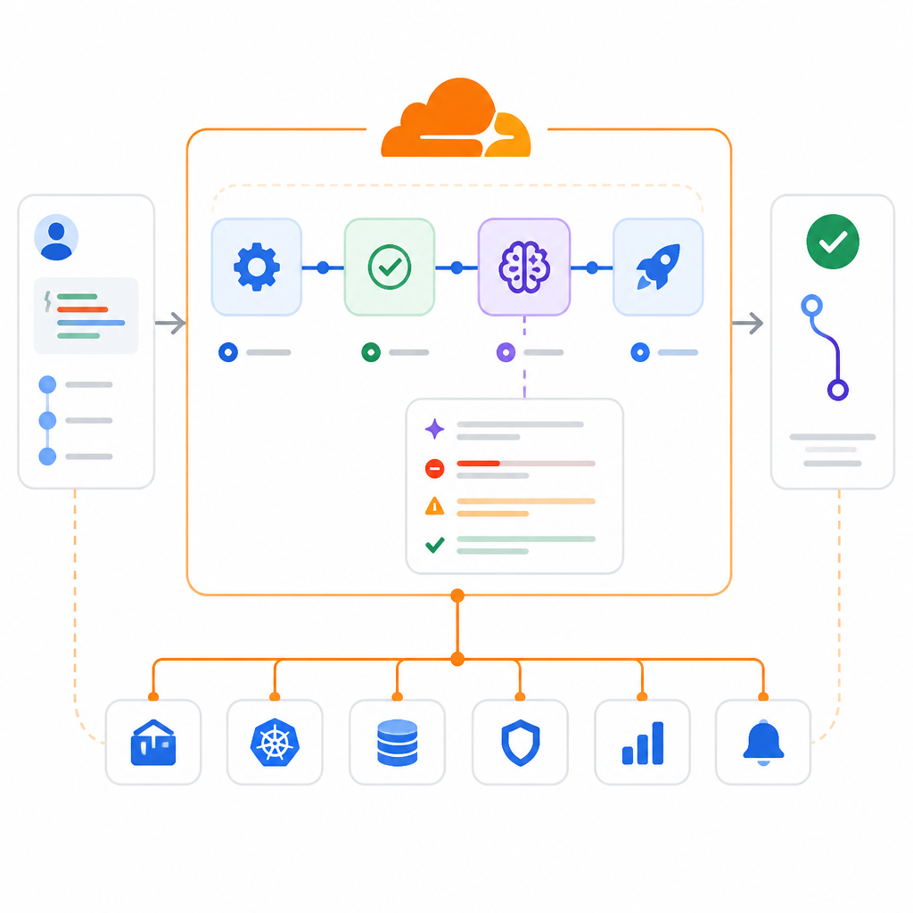 Cloudflare把AI代码审查做成CI编排系统