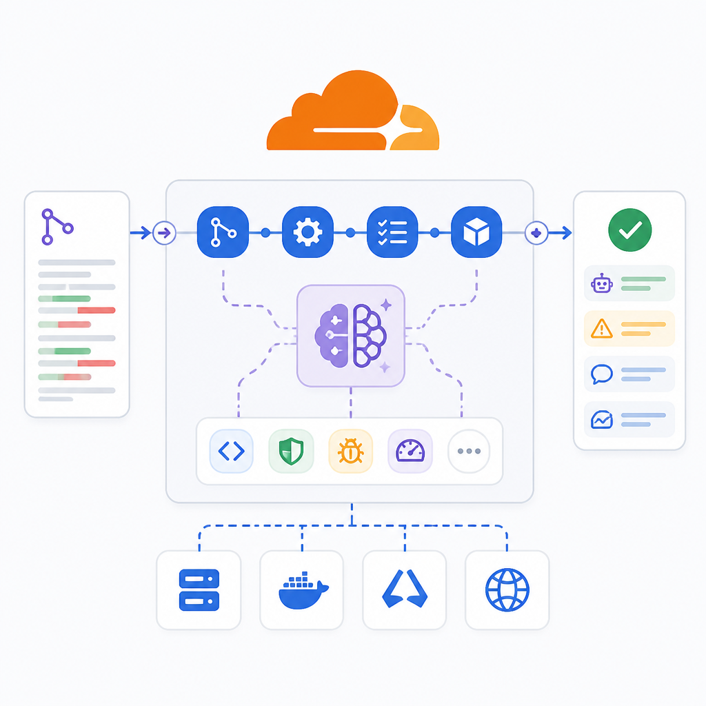 Cloudflare把AI代码审查做成了CI编排系统