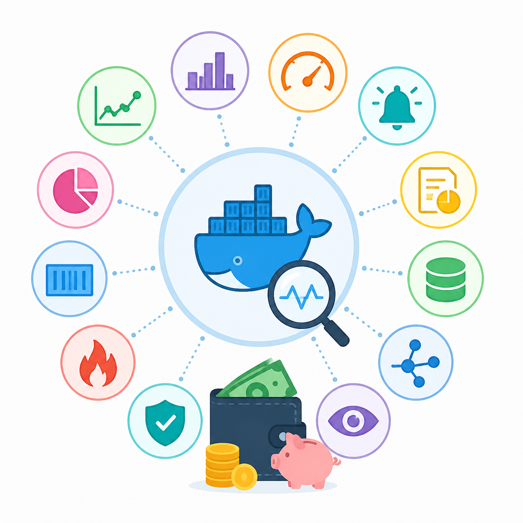 12 Docker monitoring tools that fit real budgets