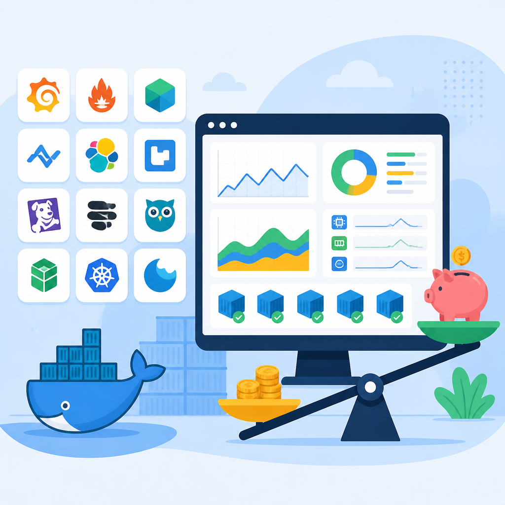 12 款 Docker 監控工具，按預算挑最省