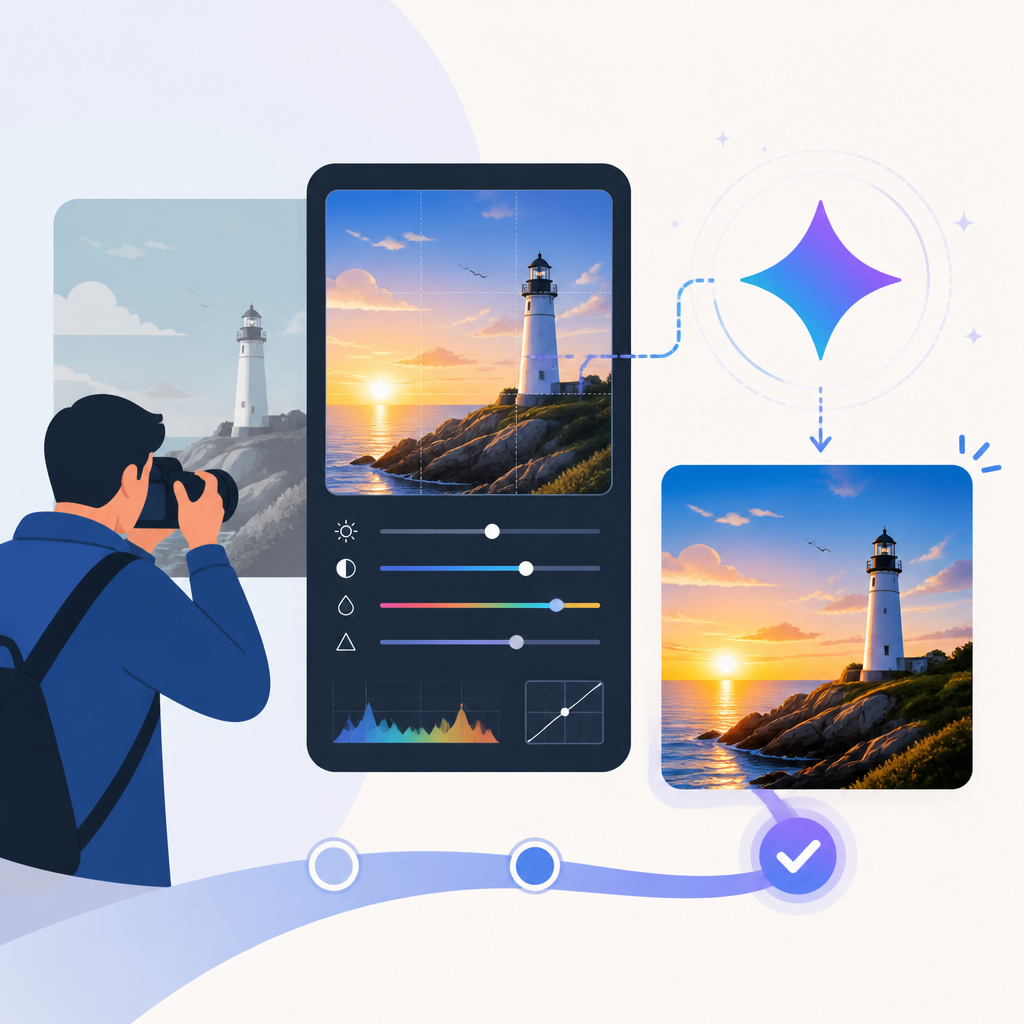 Google 把 Gemini 做成即時攝影編輯，這一步是對的
