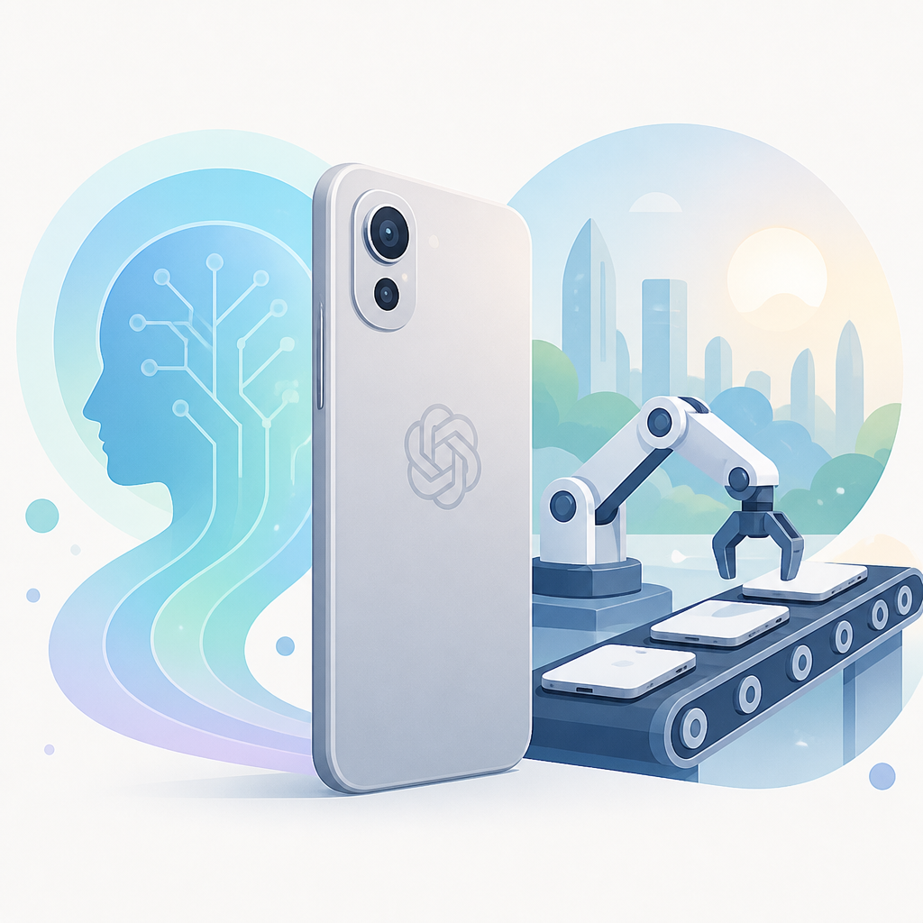 OpenAI推AI手機：2028量產落地