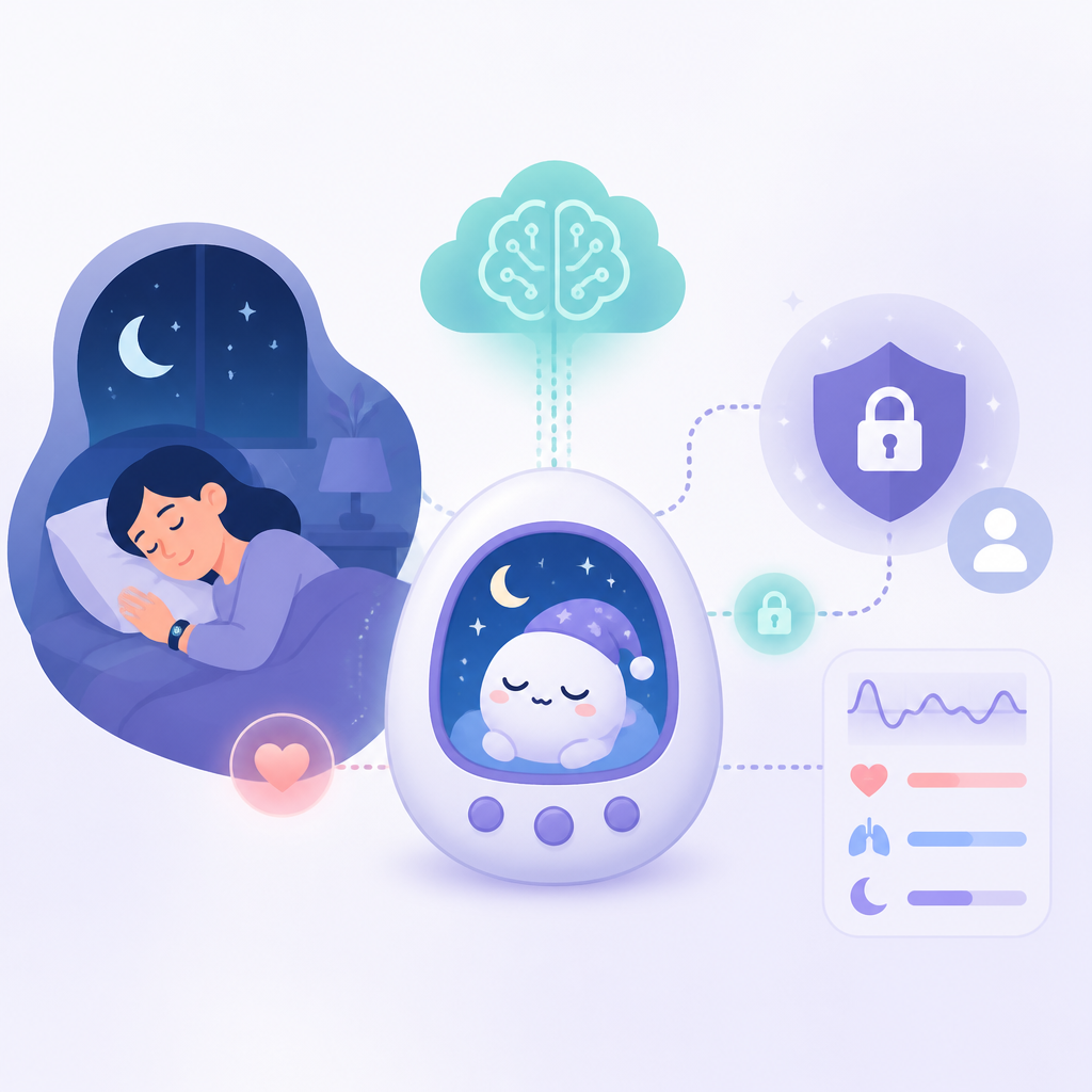 Sleepagotchi 押注私密 AI 健康與 SLEEP