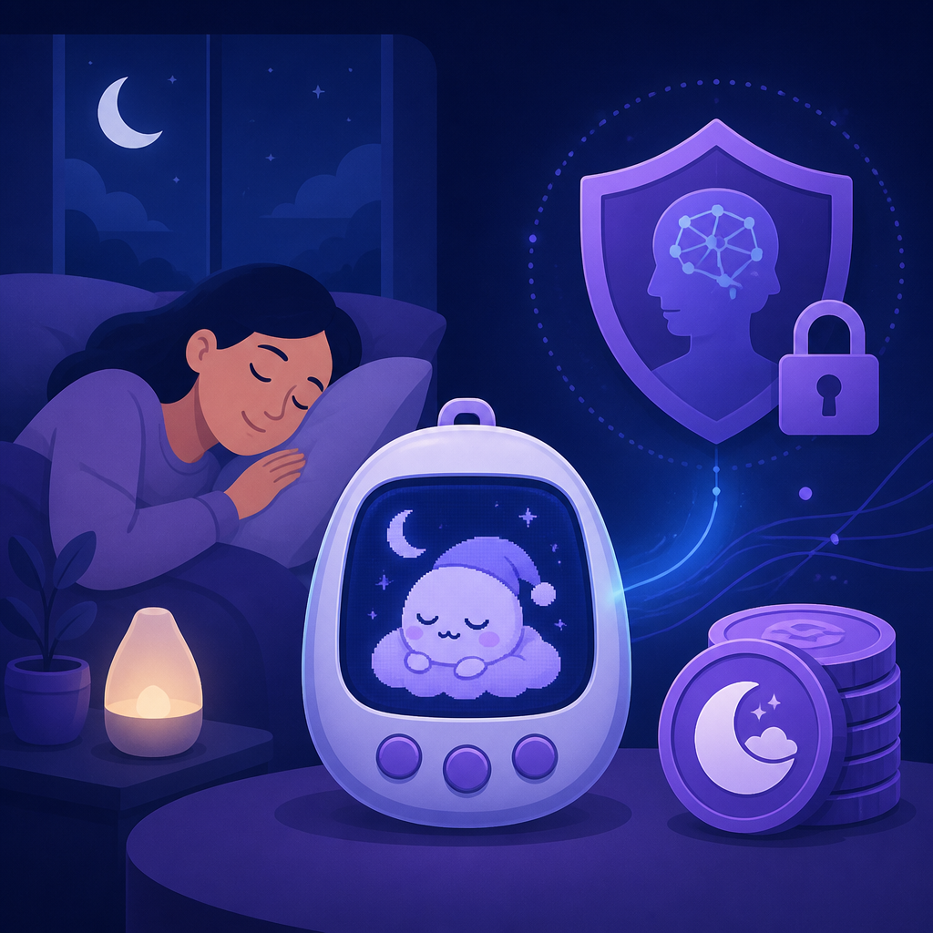 Sleepagotchi bets on private AI wellness and SLEEP token
